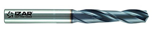 Izar 15881 Broca Integral Metal Duro Gran Rendimiento CNC, MD/HM Carbure K20, AlTiN, 8400, DIN 6537 K, 11.50 mm Diámetro Corte
