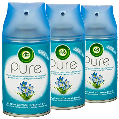 Air Wick Lufterfrischer Freshmatic Max Nachfüller PURE Frühlingsfrische - 3 Stück pro Pack