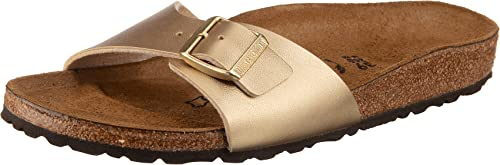 BIRKENSTOCK Damen 1016107_38 Slides, Gold, EU Schmal