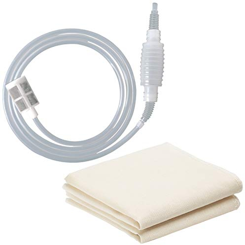 Brew Siphon and Flter Cloth Home Brew Beer Syphon Filter Set Wine Making Tool Kit Siphon Pump Siphon Pipe 2m Syphon Tube and Cheese Cloths