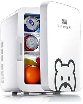 DieffematicBX Nevera Pequeña Mini Mini Refrigerador Pequeño Dormitorio Mini Cosméticos Mascarilla Facial