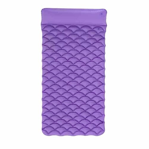 Bestway 44020 Luftmatratze Float'n Roll 213 x 86 cm Schwimmmatte Wasserliege (lila)