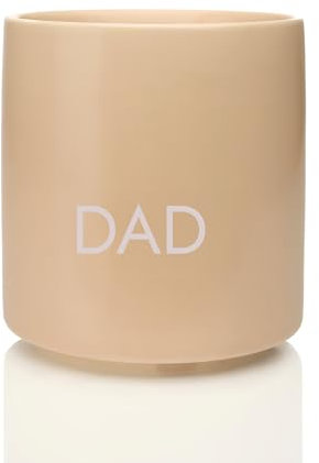 Giftandprint Taza Beige Dad, Papá Regalos para papá, Día del Padre, el mejor regalo para papá, regalo para papá, taza de café sin asa, cerámica, 250 ml
