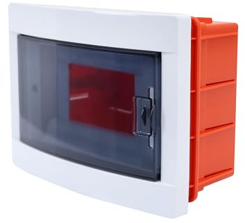 RSE Scatola di distribuzione a incasso con finestra IP20 IK10 1 fila 6 moduli/PLE (unità di spazio)