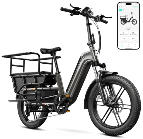 TST Electric Bike for Adults 1500W Peak 20 Fat Tire All-Terrain E-Bike 60/130 Miles 28 MPH Electric Dirt Bike - 48V 15/30 AH Battery Tested to UL 2849 Powered Electric Bicycle