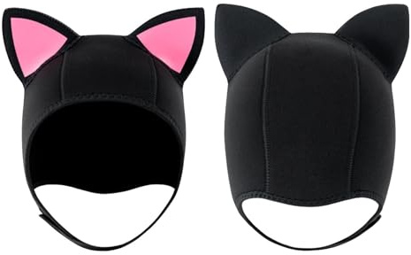 Capucha de Neopreno - Cubre Cabeza Térmico,Capucha para Deportes Acuáticos,para Natación, Snorkel, Deportes Acuáticos, Vela y Kayak