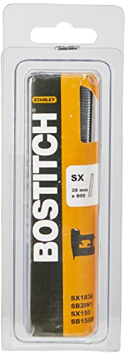 Staple Terminer SX5035-35 35mm Pack longueur de 800 - - Bostitch BOSSX503535C