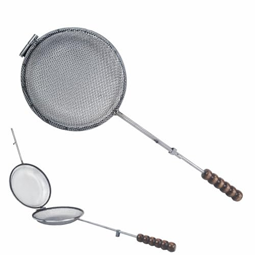 Mistermoby - Sartén para asar castañas - 22 cm de diámetro - Made in Italy
