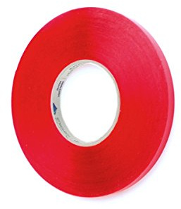 BONUS Eurotech 2BS40.00.0009/010A# 0 Double Sided Self Adhesive Foamed Acrylic Tape, Acrylic Based Adhesion On Both Sides, Width 9 mm, Length 10 m, High, Total Thickness 0.5 mm, Transparent