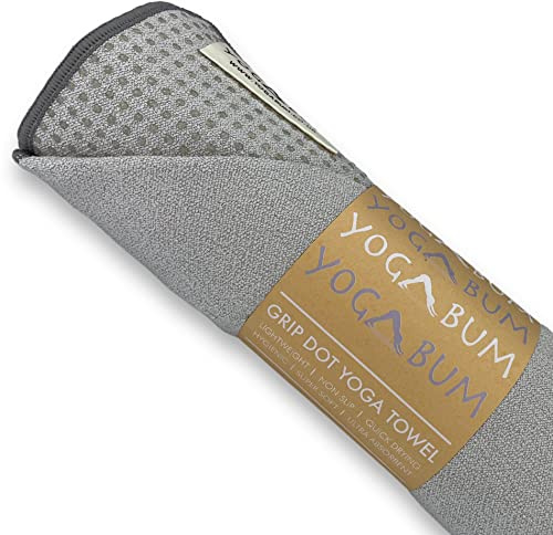 Yogabum Grip Dot Yogamatte Handtücher | rutschfest | Eco Yoga Handtuch