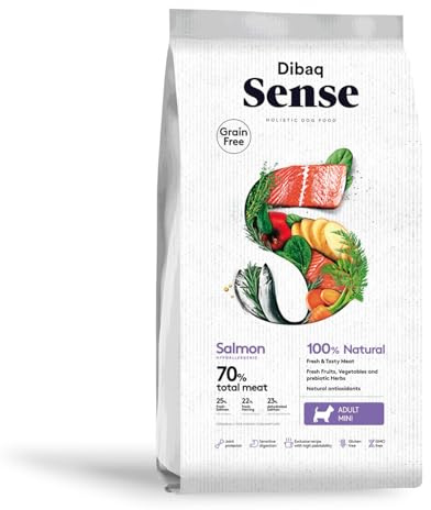 Dibaq Sense sans Céréales Saumon Petite Race, 2 kg