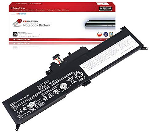 DR. BATTERY 01AV432 01AV433 01AV434 00HW026 00HW027 Battery Replacement for Lenovo ThinkPad Yoga 260 Series SB10K97589 SB10K97591 [14.8V / 40Wh]