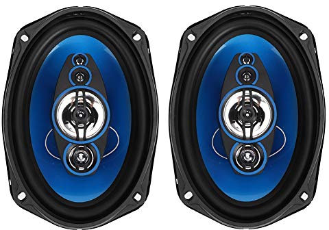 Terisass 6x9in 1000W Car o Coaxial Speakers Stereo 2pcs Car Sound Speaker Loudspeaker TP-6971