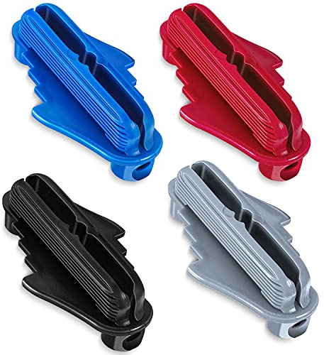 4 Pieces Center Scriber Line Scriber Woodworking Marking Offset Marking Center Finder Tool Wood Scribe Marking Gauge Center Finder Tool Line Positioning Measuring Ruler for Carpentry DIY, 4 Colors