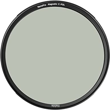 Haida NanoPro CPL Filter mit mehreren Beschichtungen, Nanobeschichtung, wasserdicht, kratzfest, magnetisch, Zirkular-Polarisationsfilter mit Adapterring (77 mm)