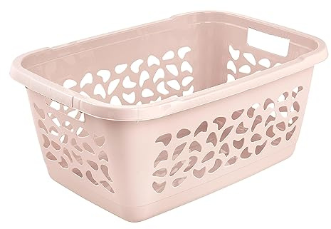 keeeper Panier à Linge, Design Ajouré, 52 L, Jost, Nordic Pink
