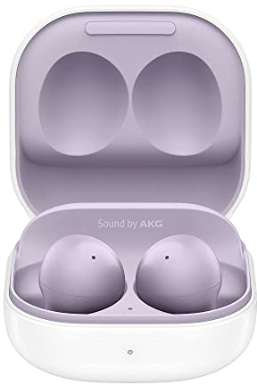 Samsung Galaxy Buds2 Wireless Earphones, 2 Year Extended Manufacturer Warranty, Violet (UK Version)