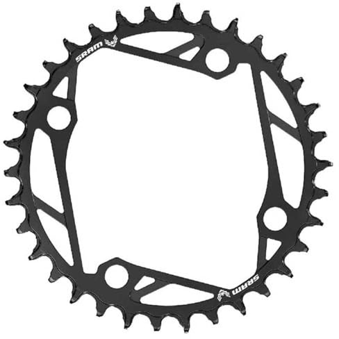 Sram Kettenblatt T-Type Eagle E-MTB LK 104mm, 38 Zähne, Stahl,sw, 12-Fach