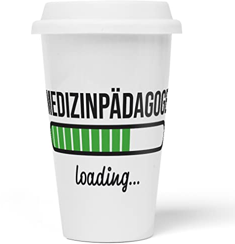 JUNIWORDS To-Go Becher mit Deckel, Medizinpädagoge loading (6207519)