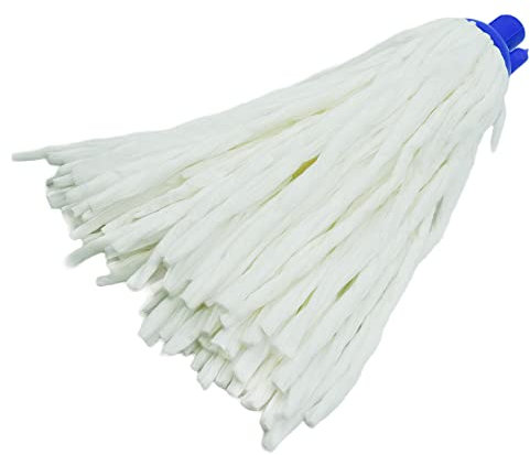 Kombi - Mocio TNT Ritorto, Qualità Professionale, Ideale per la Pulizia di tutti i Pavimenti, 210 gr.- Attacco a Vite - Made in Italy (2)