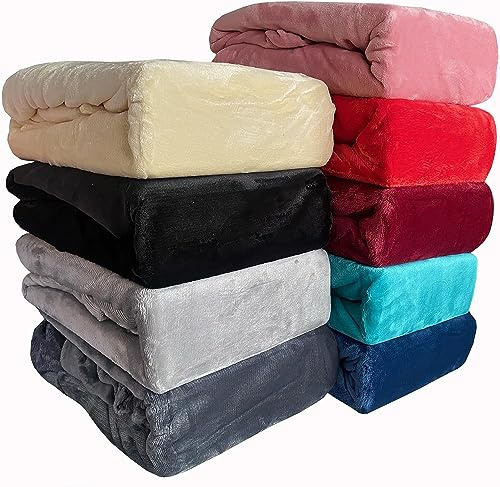 Leonado Vicenti Winter Spannbettlaken Cashmere Touch Plüsch Super Soft Weich Teddy Nicki Fleece Kuschelig Spannbetttuch, 90 x 200 cm - 100 x 200 cm, Anthrazit
