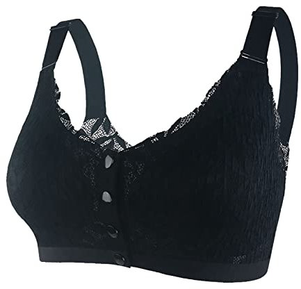 WILLBEST BH große größen y2k top Moiré Magnetisch Sport BH Damen starker Halt Racerback große brüste starker Halt Minimizer Schatzhals brüste sexy vorne öffnen Bustier