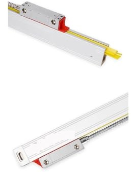 Digitale lineare Skala genau Linear Lineal Linear Scale 5U 5V TTL for Drehmaschinen CNC-Maschinen 50 100 450 550 600 700 750 950MM für Fräsmaschinen, Drehmaschinen, Montagezubehör(450mm)
