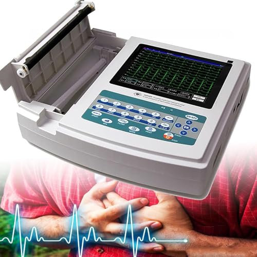 GEJLELDS EKG/EKG-Monitor, Digitale 12-Kanal-Maschinen-PC-Software mit Touchscreen für die medizinische Mundpflege-Vitalzeichen-CCU ICU