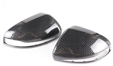 Auto Spiegelkappen Für C Für G&LC SE Für Klasse W205 X253 W222 W213 W238 Ersatz Carbon Schwarz Seite Rückspiegel Abdeckung Caps Shell LHD Rückspiegelkappe(Carbon Pattern-1)