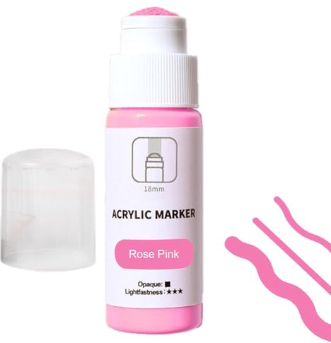 Marcadores De Graffiti, Fregona De Graffiti | Graffiti Pen Punta De 18 Mm A Base De Agua,Rotulador Permanente Impermeable Para Graffiti, Fregona, 60 Ml, Para Murales, Lienzo, Metal, Vidrio, Papel