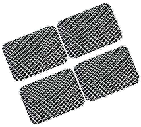 Luxshiny 2juegos Pegatinas para Parasol De Coche para Protección Solar Protección contra Rayos UV para Ventanas Laterales Aislamiento Térmico para Automóvil