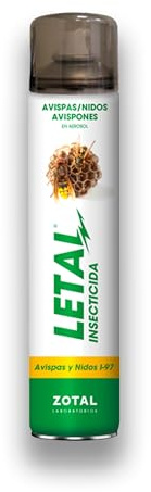 Insecticida Avispas, Avispones y Avisperos/Nidos Letal Avisperos 750 ml | Spray para Avispas, Avispones y Avisperos a 4 Metros de Forma Inmediata MUY EFICAZ | Nexum Market