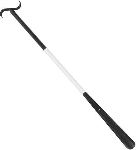 Healvian Bastone Per Vestirsi e Calzascarpe Due in Uno, Ausilio Per Disabili e Anziani, Materiale Abs Leggero e Resistente, Smontabile e Facile Da Usare Per Indossare Scarpe e Abiti