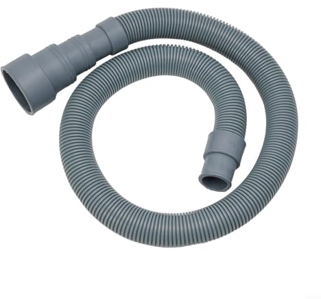 Toute l'extension du tuyau d'eau Kit de rallonge de tuyau de vidange for lave-vaisselle et lave-linge gris 70-200 cm(70CM)