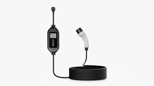 Kentures 5m Type 2 to Type 2 EV Extension Cable – 32A, 7kW, 3-Phase Charging Cord for Electric Vehicles, Hybrids, Wallboxes & All Type 2 Chargers (7KW, 10) (16A 11KW, 5M)