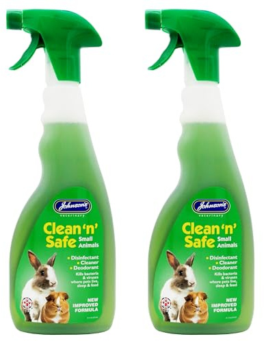 (2 Pack) Johnson's Vet - Safe Pet Disinfectant for Small Animals 500ml