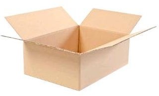 25x Faltkarton Karton 330x300x150 mm einwellige Kartons - Ordnerkarton