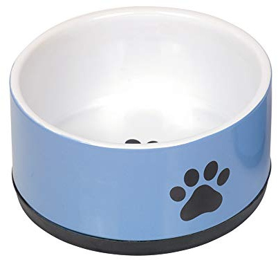 Nobby Keramik Napf Paw, blau Ø 17 x 8 cm, 1,10 l, 1 Stück