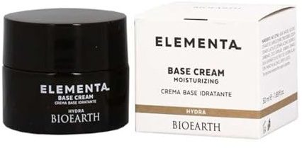 BIOEARTH Elementa Crema Hidratante 50Ml per la beauty routine quotidiana, per idratazione e comfort, 50ml