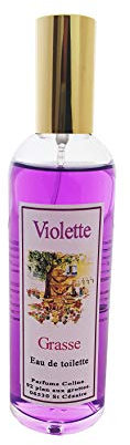 Grenadine Boutique - Eau de Toilette Parfum Pays de Grasse - Lot de 5, Violette