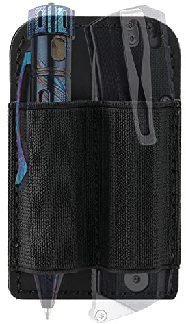 VIPERADE PL6 Elastischer EDC Organiser Klein Klett Organizer Insert,Modulare Elastische Schleife Panel,Elastischer EDC Pouch Multitools Organiser Holster,Klett Organizer Panel