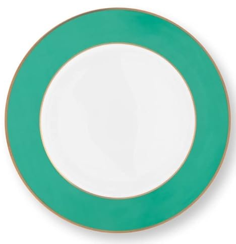 Pip Studio 51001349 Chique Frühstücksteller gold-green 23 cm (1 Stück)