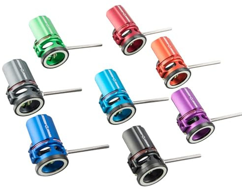 Bogenschießen Compoundbogenvisier Compoundbogen Zielfernrohr 1 Pin Visier mit 2X 4X 6X 8X Linse für Zielübungen Compoundbogen Wettkampfzielfernrohr mit Lichtabdeckung (Blau, 6X)