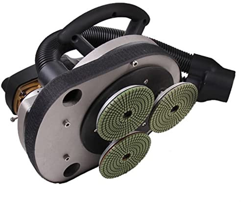 Pulidor Húmedo 22 0v / 110v Máquina de pulido planetario manual eléctrico MI-3018 Molino de granito de mármol de hormigón mojado y seco.