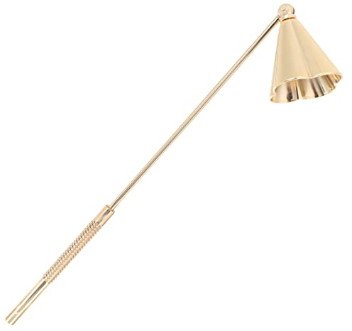 HOMSFOU Kerzenhalter-Sets Silberner Anzug Silberne Kerzen Kerzenflammenlöscher Kerzenfeuerzeug Löschkerze Löschlöscher Edelstahl Goldene Kerze Löschkerze Zubehörset