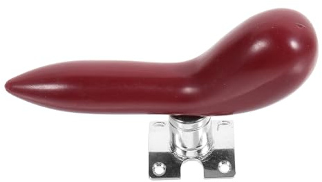Rote Fagottfingerhalter mit Abnehmbarem Design und Silberfuß | Abs und Eisen, Vogelartige Form, Leicht zu Reinigen, Langlebig Verarbeitet