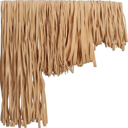 Rubber Bands Assorted Sizes 0.5lbs Large Rubber Bands Heavy Duty Big Elastic Bands for Office Supplies 4 sizes size#69,size#117A,size#12in,size(4-4/5 x 1/8)