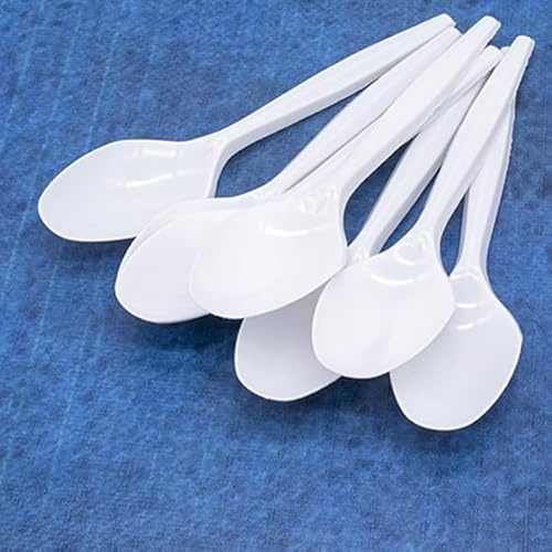 Wholesale Bargains - 100 Pack Premium Dessert Spoons, Heavy Duty Spoons, for Birthday, Parties, & Events