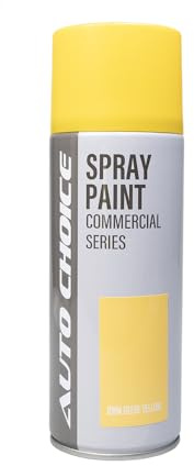 Auto Choice for John Deere Yellow Spray Paint 400ml – Multi Surface Aerosol Paint for Metal, Plastic, Wood & Automotive Use, Fast Drying, Durable Finish, Fade & Weather Resistant