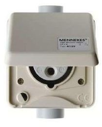 Mennekes 4122 - Basis TH+Box e 2 Pole+Erde 16a Referenz 4122